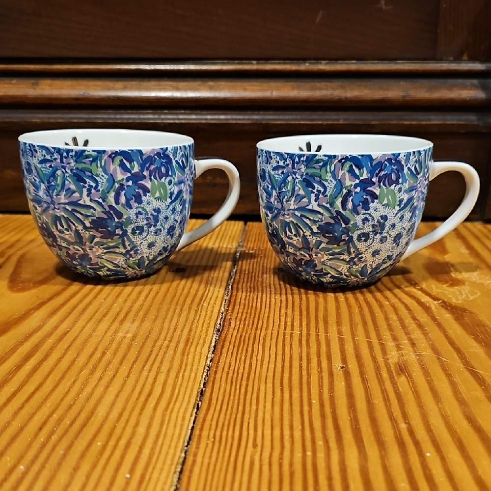 Lilly Pulitzer Tea Cups